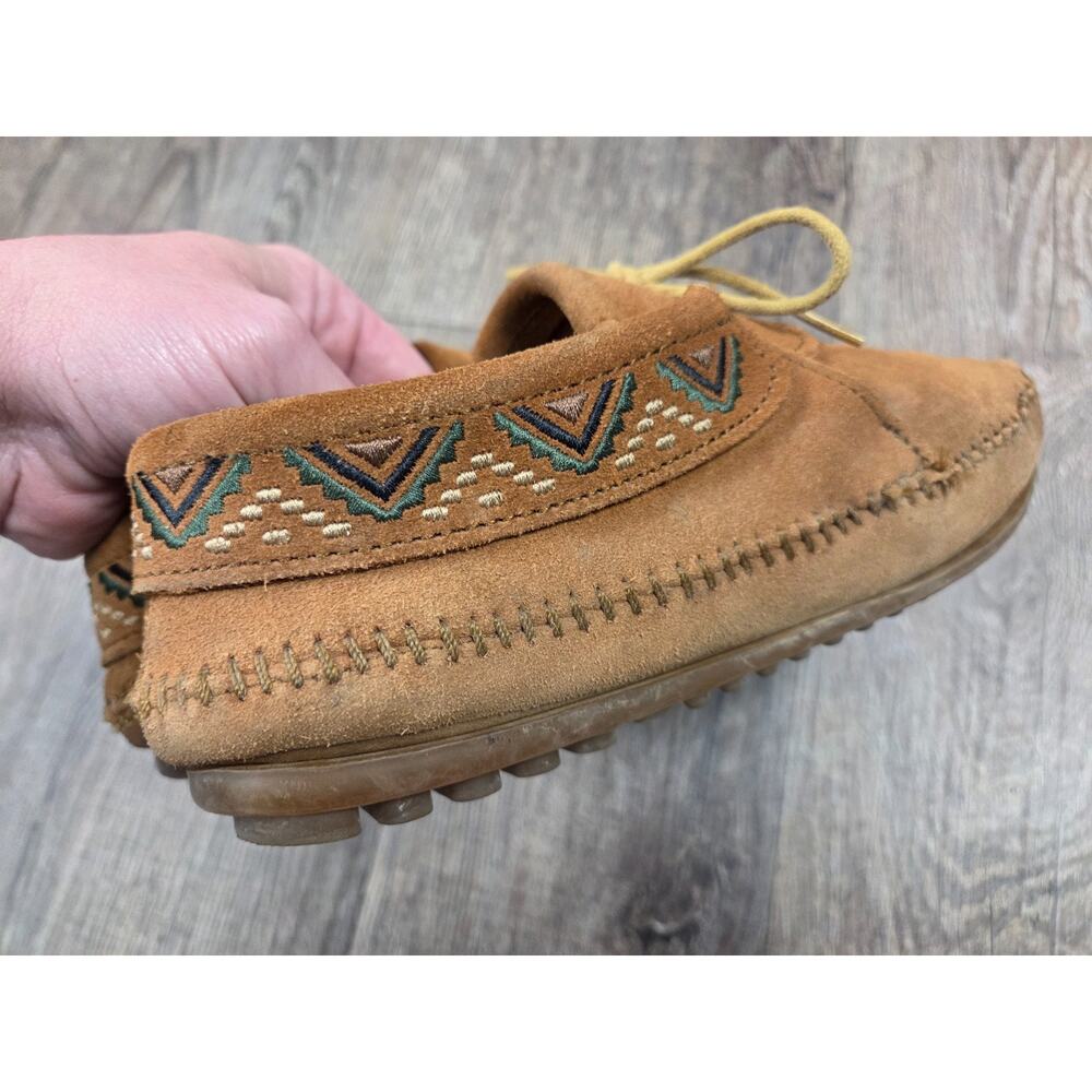 Minnetonka Mosaic Boot Urban Wanderer Suede Leather Shoes Women's 7.5 - Picture 8 of 11